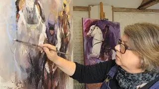 Sally Martin Equestrian Artist Sussex Promotional Video Filming Service