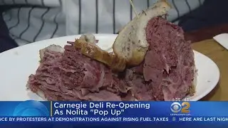 Carnegie Deli Returns As Pop-Up Shop