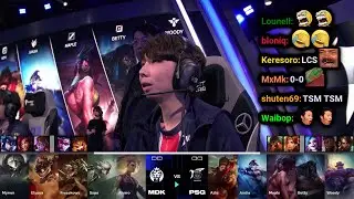 MDK vs PSG - Game 1 | 2024 Worlds Play-In Day 3 | Twitch VOD with Chat