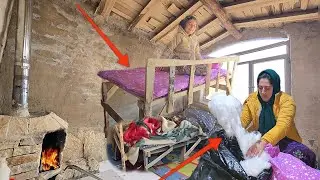 Asra's Comfortable Bed: A Nomadic Lady Makes New Mattresses and Pillows