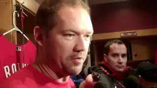 Scott Rolen in clubhouse