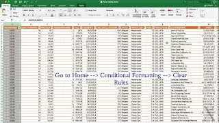 BiteSizedExcel - Highlight duplicates or uniques using Conditional Formatting