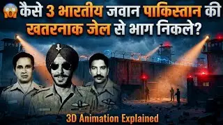 😱 How 3 Indian Pilots Escape from Pakistan Prison कैसे पाकिस्तान जेल से भागे 3 भारतीय | Documentary