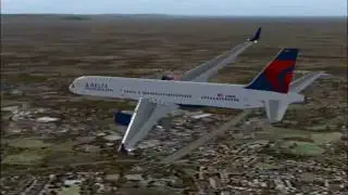 757-200 DELTA Air Lines Flight 112 New York-Frankfurt