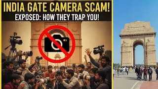 India Gate Camera man scam expose 😡 #indiagate #scam
