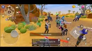 Average wild horse gameplay in Star Equestrian