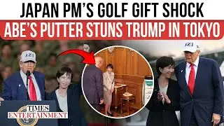 Japan PM Sanae Takaichi Gifts Trump Shinzo Abe&rsquo;s Iconic Putter, Signed Golf Bag & JAPAN IS BACK Caps