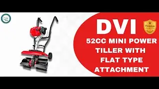 DVI 52CC Tiller/Cultivator/Weeder with 2 Stroke High Power Petrol Engine for Weeding & Cultivating.