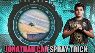 @JONATHANGAMINGYT CAR SPRAY TRICK / HOW TO DO CAR SPRAY LIKE JONATHAN IN PUBG MOBILE /