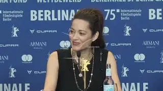 Marion Cotillard muses on life in the spotlight at Berlin press conference of 'The Ice Tower'