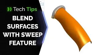 How to Use the Sweep Feature for Blending Operations in Onshape - Tech Tip