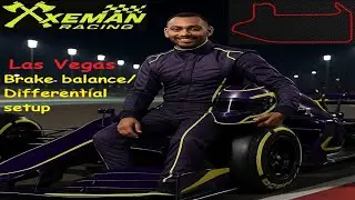 F1 25 Las Vegas Brake balance/Tyre setup #f125gameplay #f1 #F125 #formula1 #f1analysis #simracing