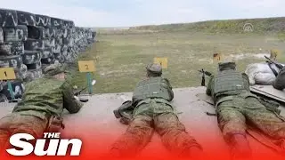 Russian conscripts undergo rifle training in Rostov after ‘partial mobilisation’