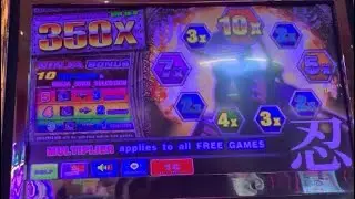 Ninja Bonus Free Game Part -1 @ Pala Casino. Pls Watch, Like & Subscribe. Appreciate you 👍✌️🫶
