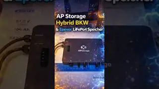 AP Storage EZHI Hybrid Balkonkraftwerk / Inselanlage mit 51,2V Epever Solid State LiFePo4 Speicher 😉