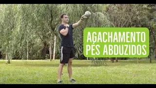 Agachamento p&eacute;s abduzidos