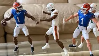Florida Gators action figures (1/12th scale) Collegiate Legends