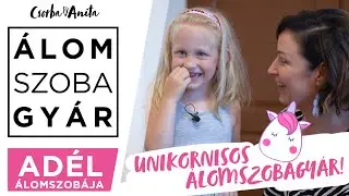 🦄Unikornisos🦄 Álomszobagyár! | Adél és Ákos Álomszobája - S03 E02
