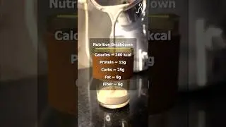 High Fiber - High Protein Weight Loss Protein Shake 🥤💪🏻