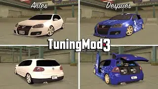 Gta Sa - Tuning Mod  V3.0.1 + Nuevas Piezas