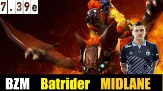 🤯 BZM [Batrider] MID 7.39e - DOTA 2 HIGHEST MMR MATCH#dota2   #dota2gameplay