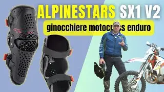 Alpinestars SX-1 V2 | recensione ginocchiere motocross o enduro, buono il prezzo