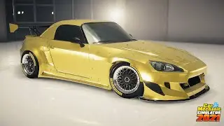 2006 Honda S2000 Pandem Widebody Restoration - Car Mechanic Sim 2021