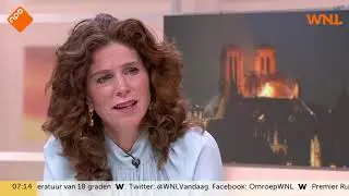 'Mijn hart brak bij het zien van de beelden van de Notre-Dame'