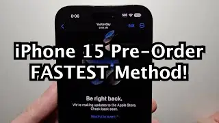How to Pre-Order iPhone 15 / 15 Pro (BEST Method to Save Time)!