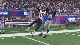 Madden 16: Houston Texans Vs New York Giants (MLB Style Playoff Sim)