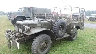 WWII Dodge WC52 weapons carrier, detail walk around video
