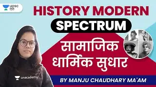 History Modern Spectrum | UPSC CSE | Special Session | Manju Ma'am
