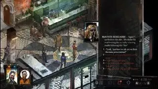 Disco Elysium PS4: Jean Vicquemare Can't Believe This S*it