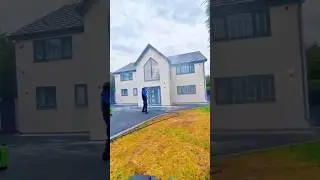 House front cleaning using jet washer | part 01 transformation begins 🧼