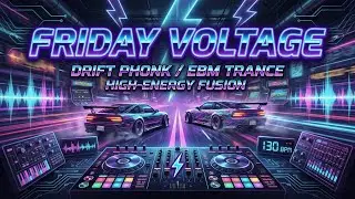 ⚡ FRIDAY VOLTAGE | Drift Phonk x Trance (High-Octane Weekend)