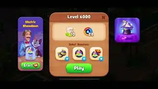 GardenScapes Swamp Quest (Levels 6000-6006) [LEVEL 6000 MILESTONE]
