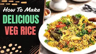 “Gobhi Matar Veg Rice | Simple aur Testy Desi Tadka 🍚✨”