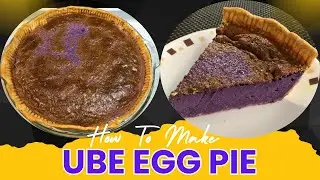 UBE Egg Pie | Pinoy Flavor