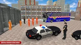 Police Bus Prisoner Transport Sim/Kids Games Android Gameplay [HD]