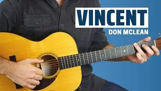Vincent (Starry Starry Night) by Don McLean - Guitar Lesson