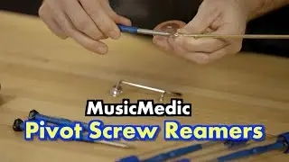Pivot Screw Reamers for Woodwind Repair and Key Fitting