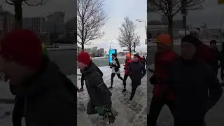 Пробежка утром 1 января 2026 по Садовому кольцу 15,6 км. Темп: 4:30. #бег_с_психологом #бег