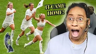 AMERICAN REACTS TO ENGLAND VS GERMANY EURO 2022 WOMEN'S FINAL! (IT CAME HOME!)