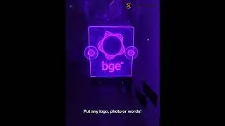 Hanging Up Acrylic LED Sign #acrylicsign #ledacrylicbadge #ledsigns