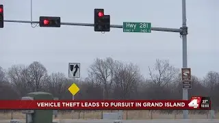 Stolen vehicle in Grand Island sparks pursuit