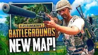 NEW JUNGLE MAP WIN! - Battlegrounds 4x4km Map Gameplay (PUBG)
