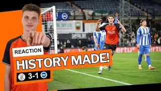 🔥 ИСТОРИЯ СОЗДАНА! | ЛУТОН ТАУН 3-1 БРАЙТОН U21 | ФИН ЭВАНС СТАНОВИТСЯ САМЫМ МОЛОДЫМ БОМБАРДИРОМ ...