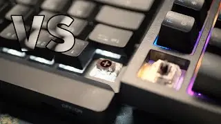 [Low Profile] VS [Standard Profile] - Mechanical Switch Comparison