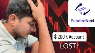 I ALMOST BREACHED MY 200K  FUNDED NEXT ACCOUNT