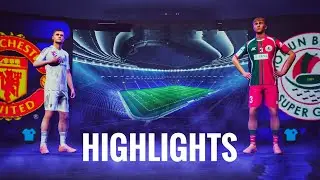 Manchester United VS Mohun Bagan SG International Friendly 3-2 All Goals&Extended Highlights #pes 